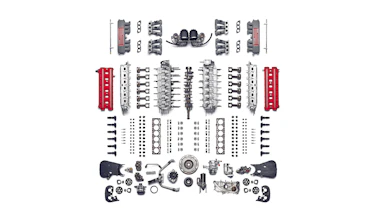 Officine Fioravanti Testarossa – engine