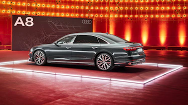 2022 Audi A8 – rear quarter