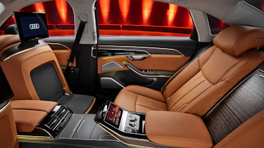 2022 Audi A8 – rear interior