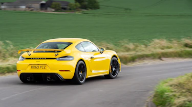 Porsche 718 Cayman GT4 rear