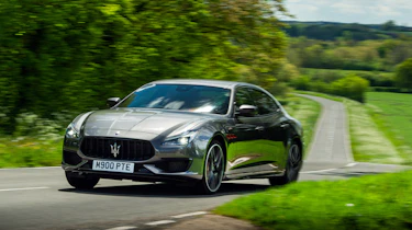 Maserati Quattroporte Trofeo – front cornering