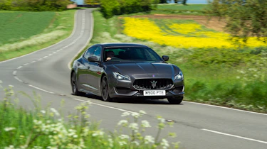 Maserati Quattroporte Trofeo – cornering