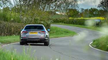 Maserati Quattroporte Trofeo – rear cornering