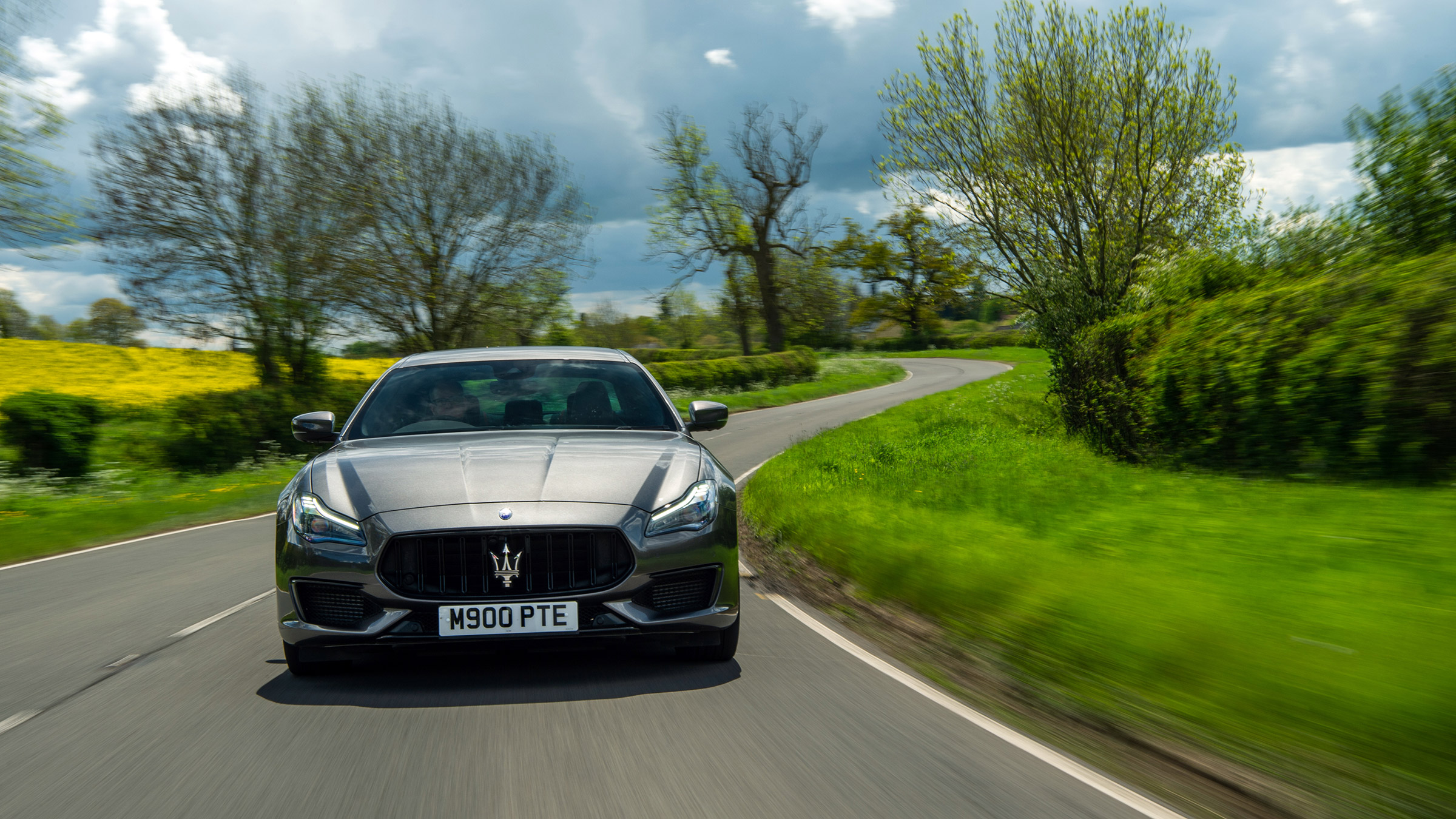 Maserati Quattroporte Trofeo – nose