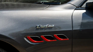 Maserati Quattroporte Trofeo – badge