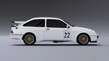 CNC Motorsport AWS Sierra Cosworth RS500 – side