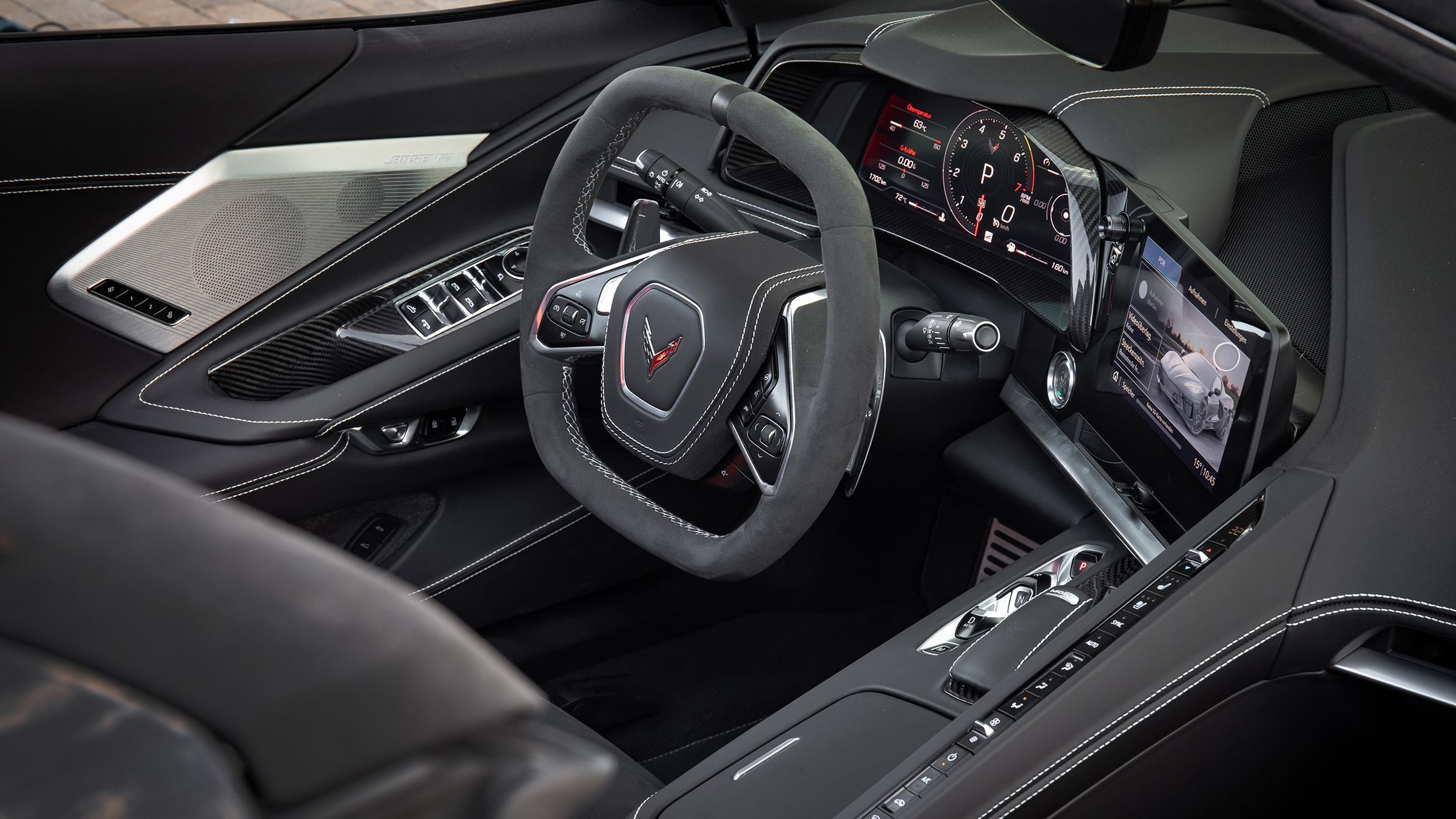 Chevrolet Corvette C8 Cab EU review – interior