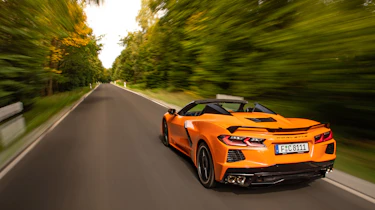 Chevrolet Corvette C8 Cab EU review – rear tracking