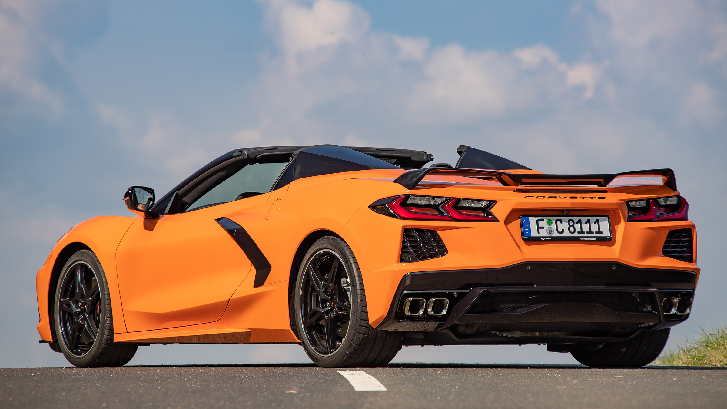 Corvette C8 Cab static rear