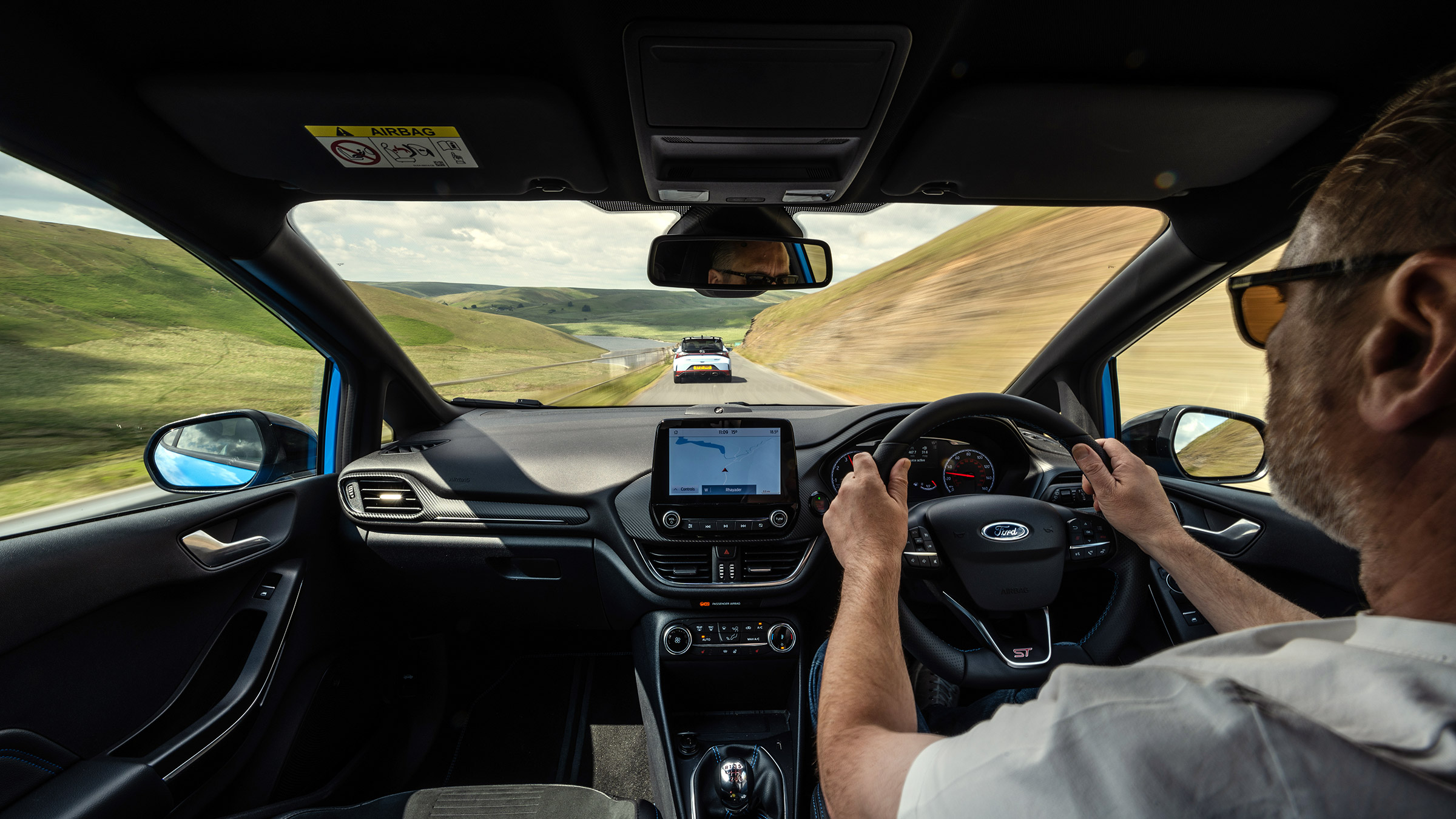 Fiesta ST Edition – interior driving