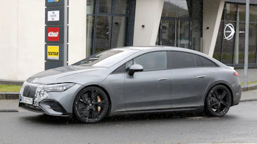 Mercedes-AMG EQE53 proto – front quarter 3