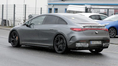 Mercedes-AMG EQE53 proto – rear quarter 1
