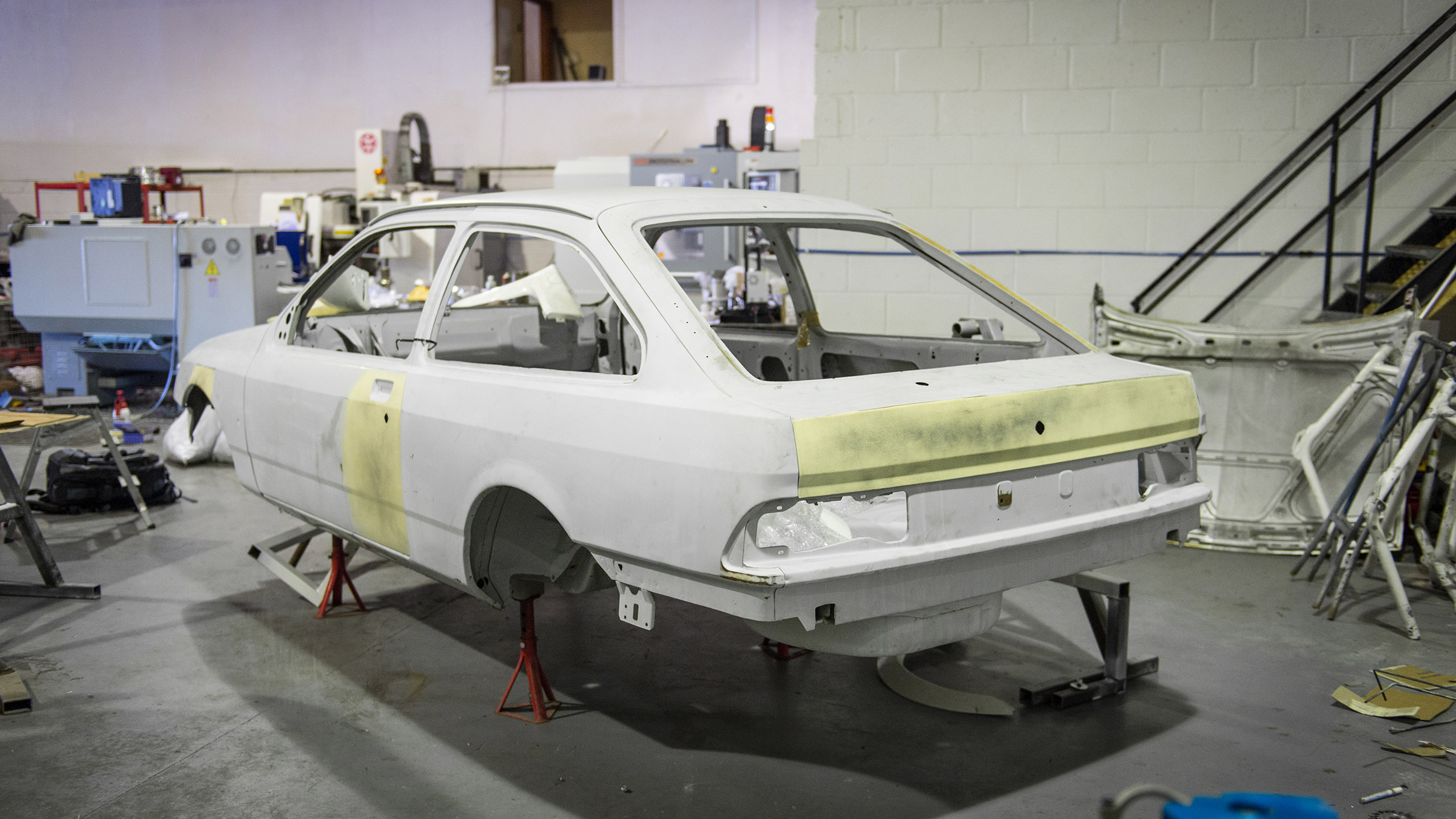 CNC Motorsport AWS Sierra Cosworth RS500 – in making