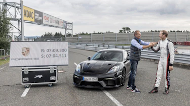 Porsche 718 Cayman GT4 RS proto – time