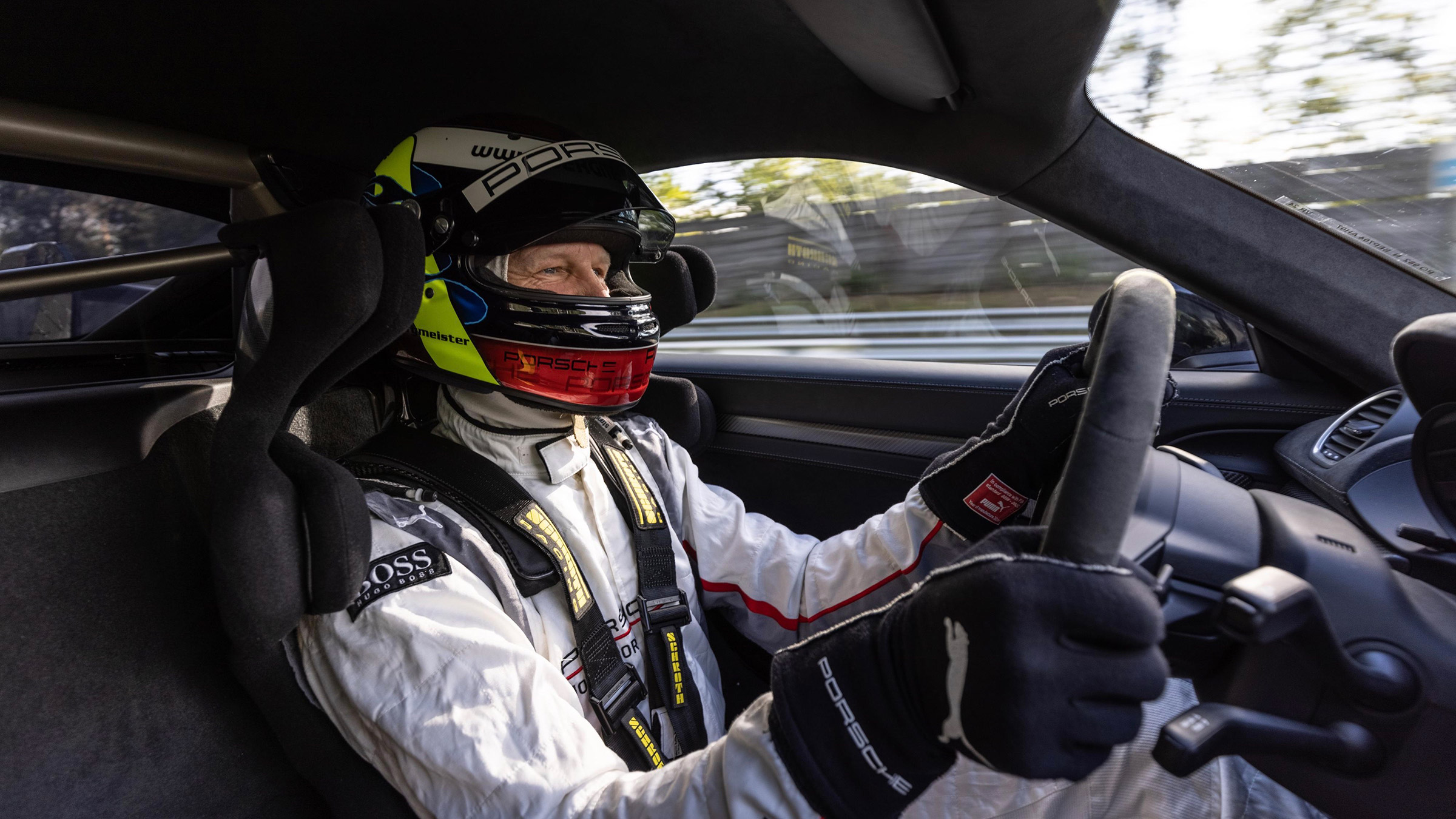 Porsche 718 Cayman GT4 RS proto – driver