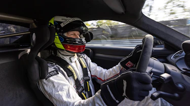Porsche 718 Cayman GT4 RS proto – driver