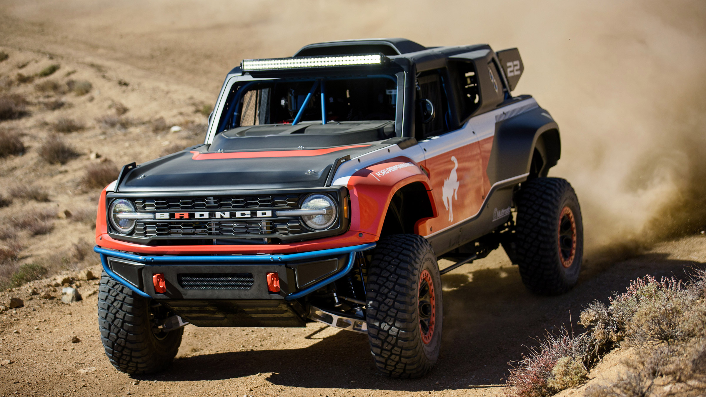 Ford Bronco DR – climb