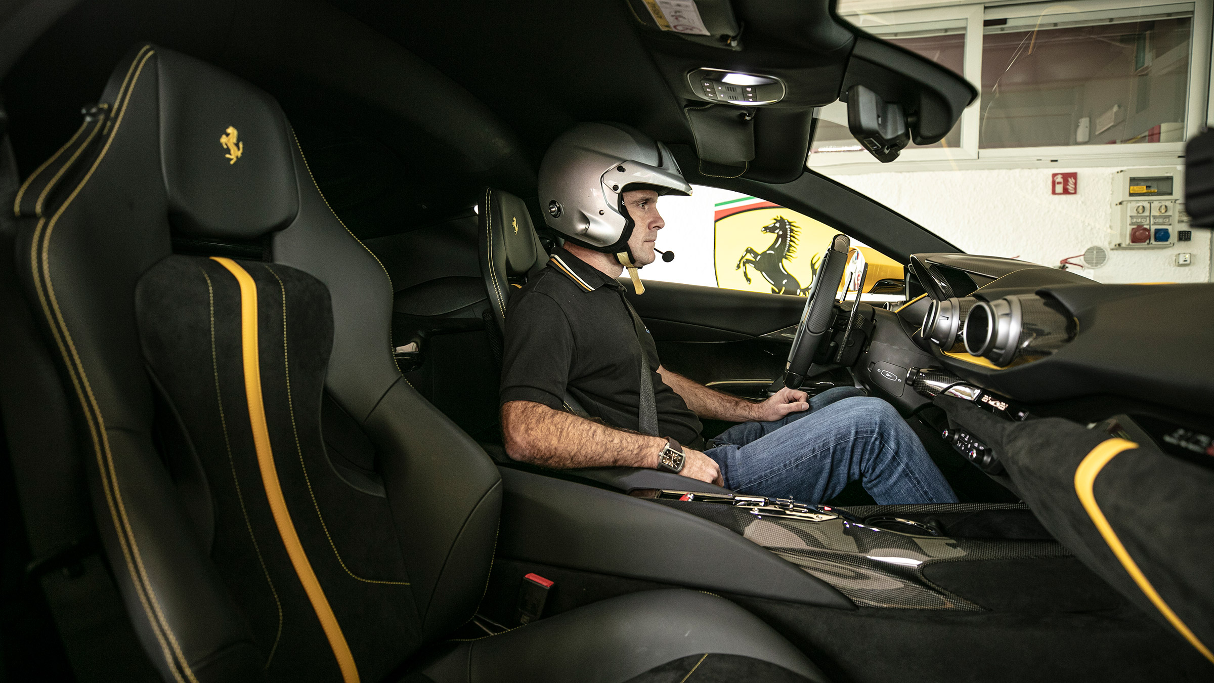 Ferrari 812 Competizione – cabin Adam