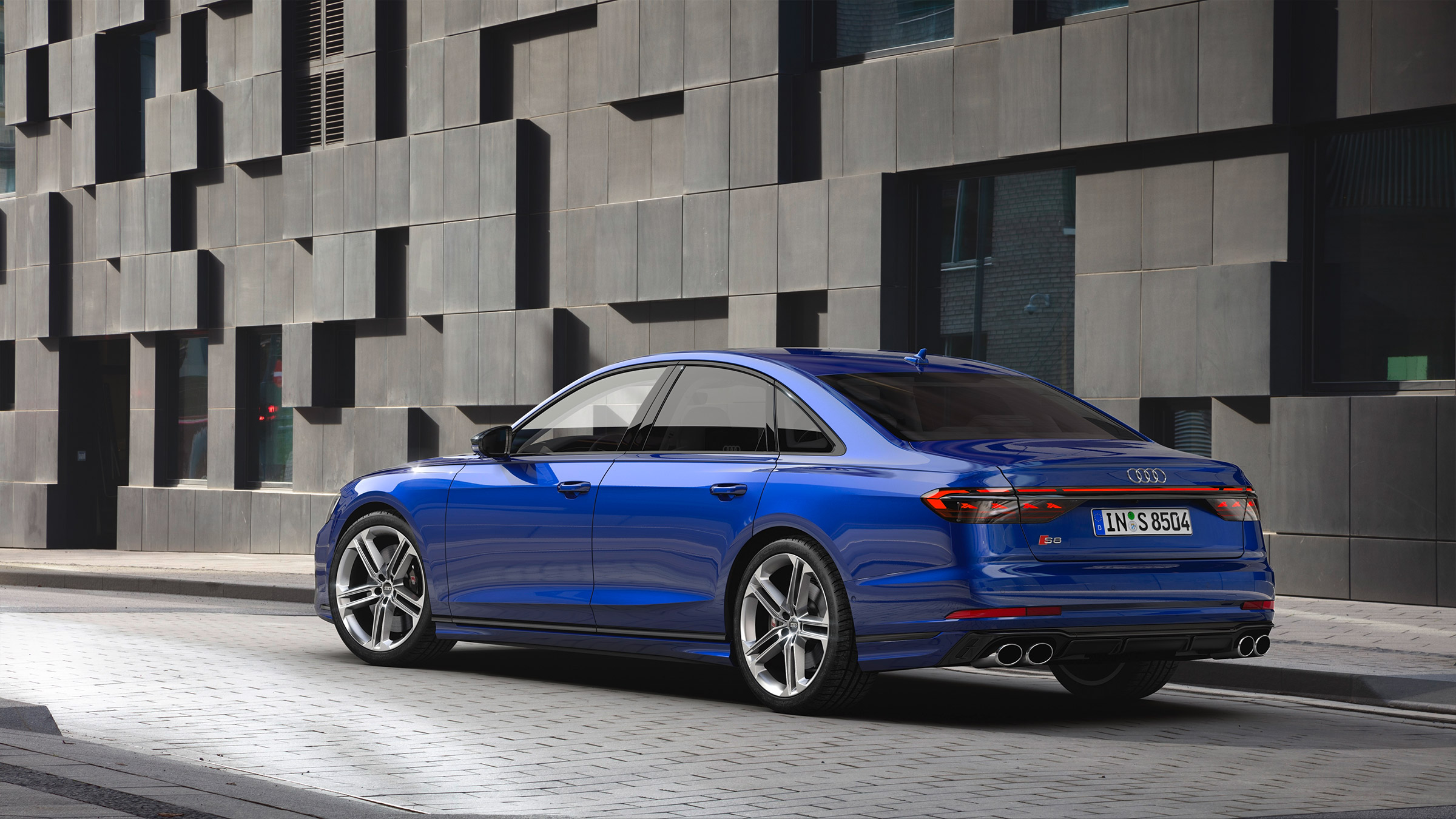 Audi S8 2022 FL – rear quarter 2