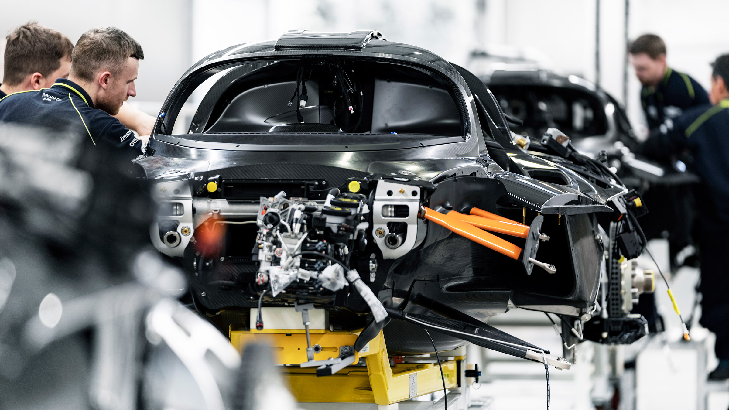 Aston Martin Valkyrie production – rear