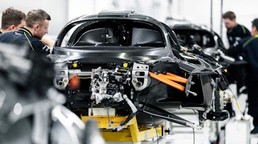 Aston Martin Valkyrie production – rear