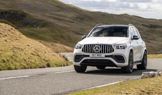 Mercedes-AMG GLE63 S 2021 review – front accelerating