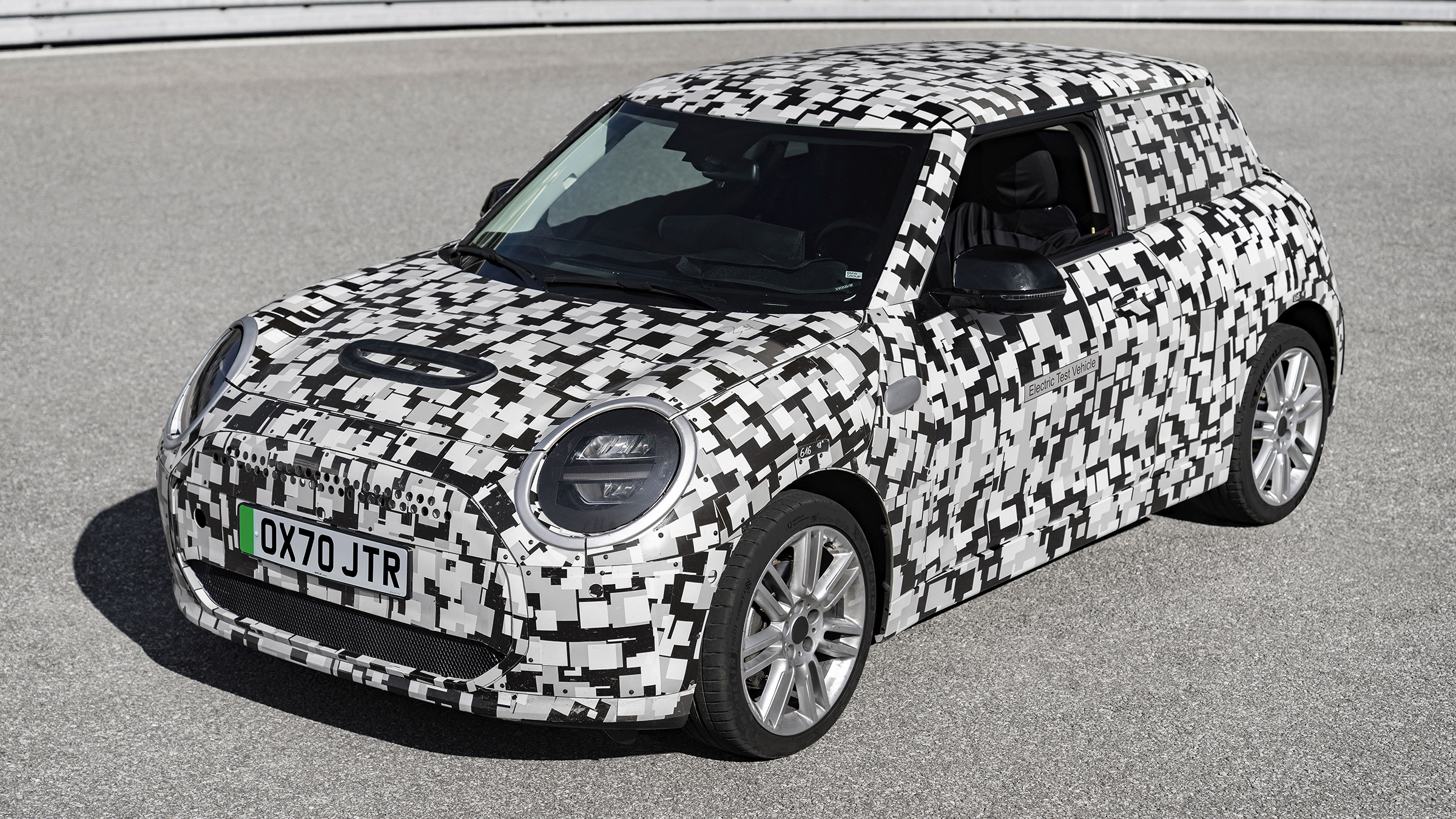 new Mini EV three-door – 2