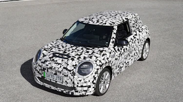new Mini EV three-door – front