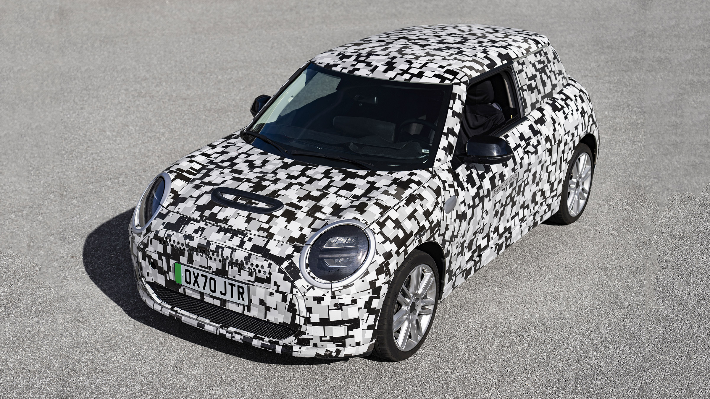 new Mini EV three-door – high