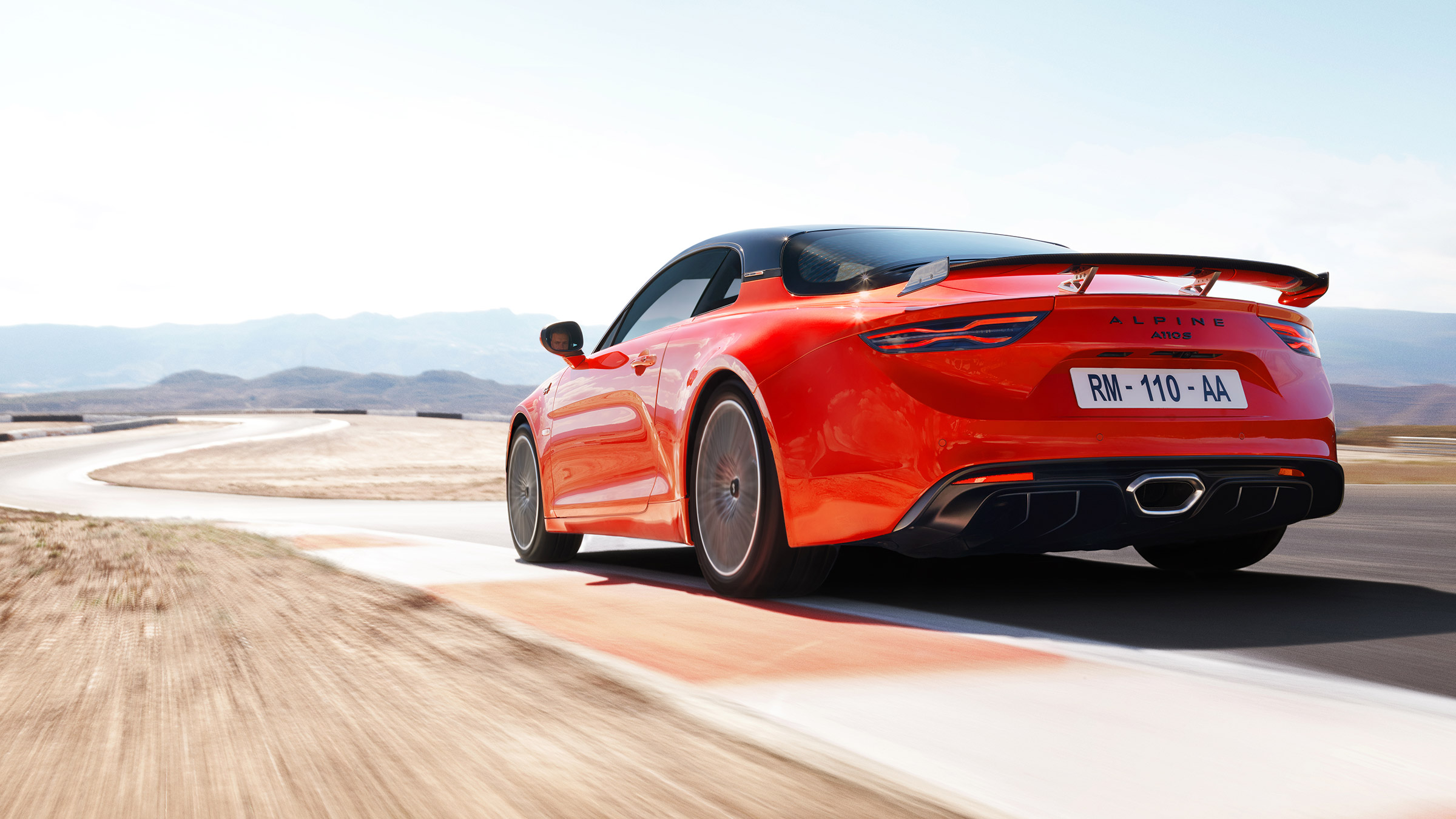 Alpine A110 S – rear tracking