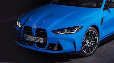 BMW info blue