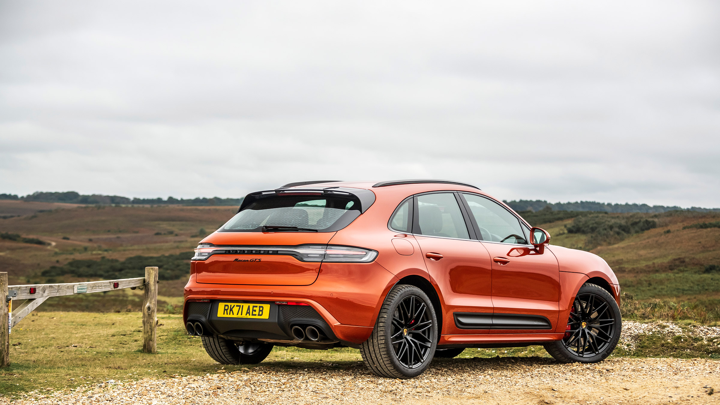 Porsche Macan GTS MY21 – rear quarter static
