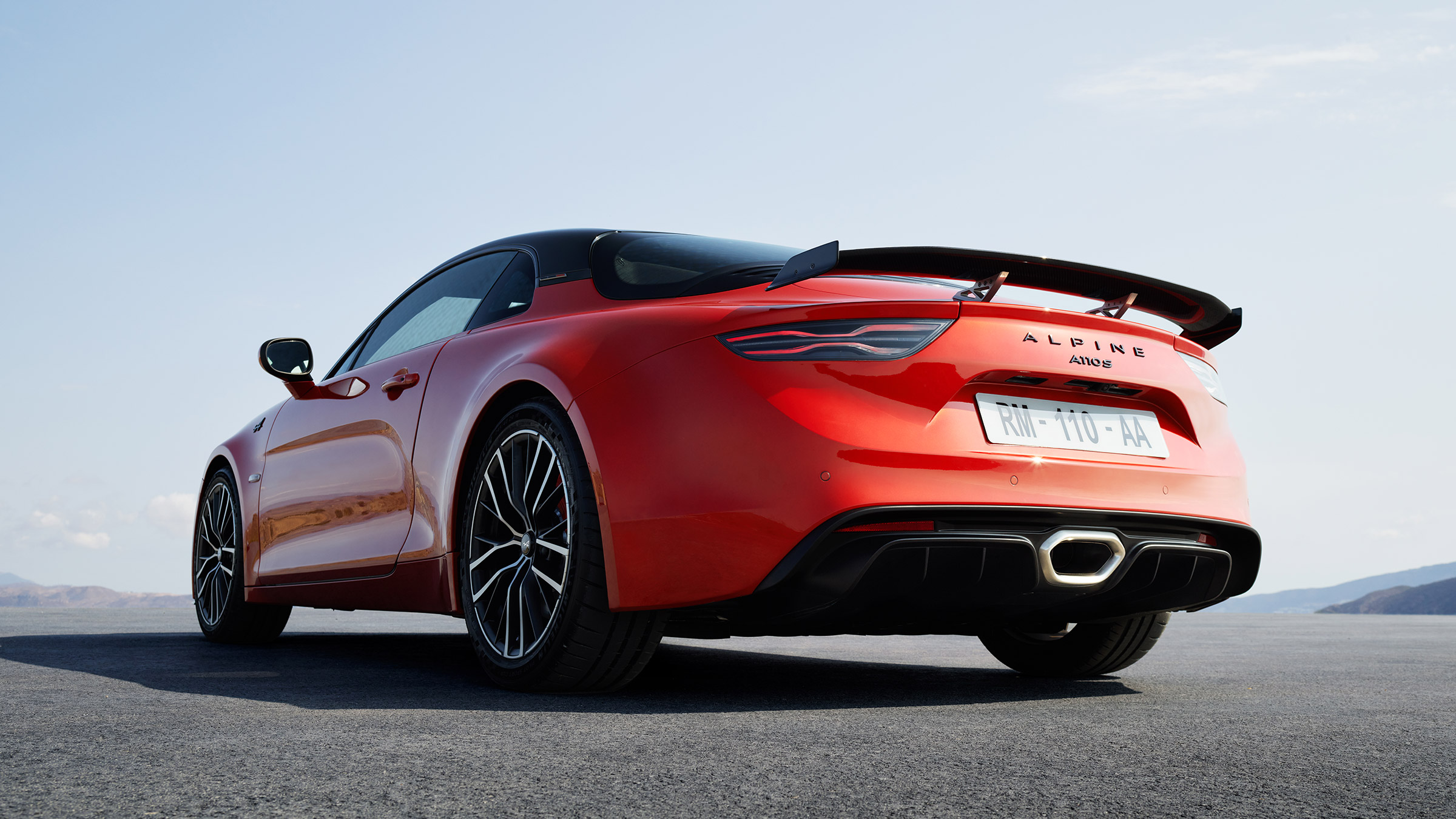Alpine A110 S – rear tracking