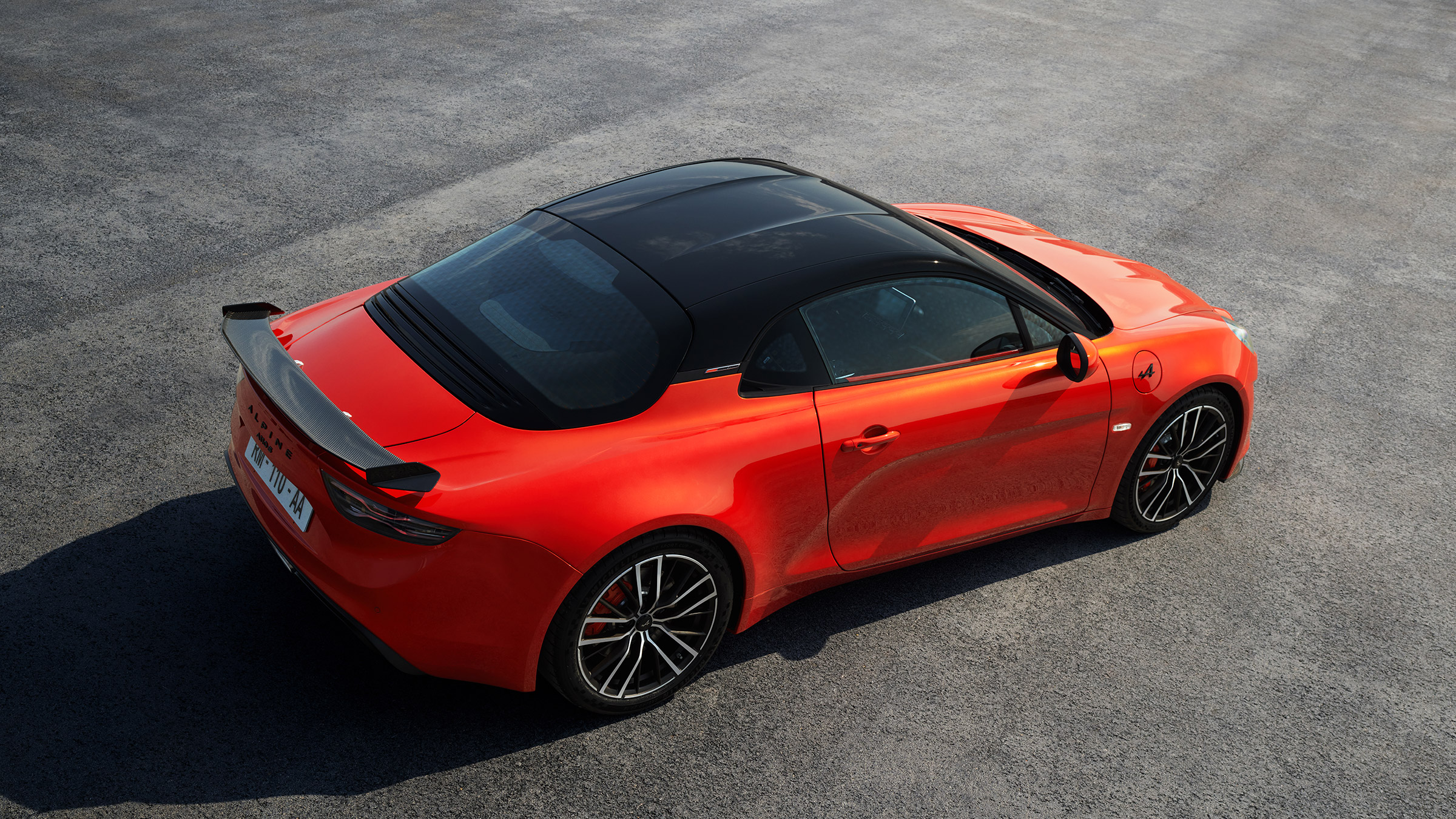 Alpine A110 S – roof