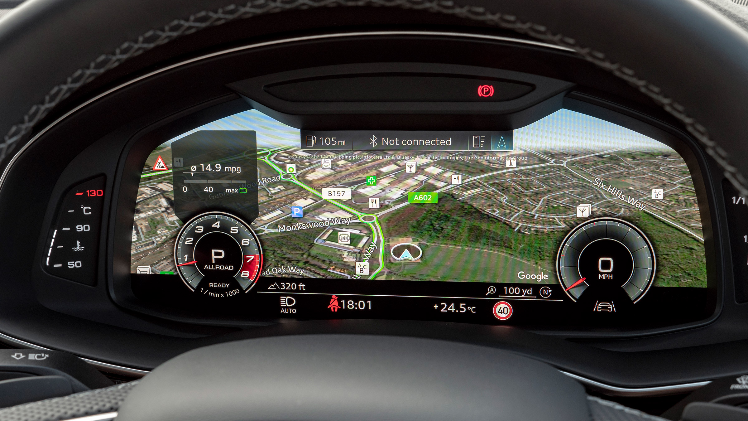 Audi SQ7 2022 – dial 