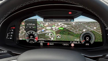 Audi SQ7 2022 – dial