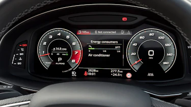 Audi SQ7 2022 – dials 2