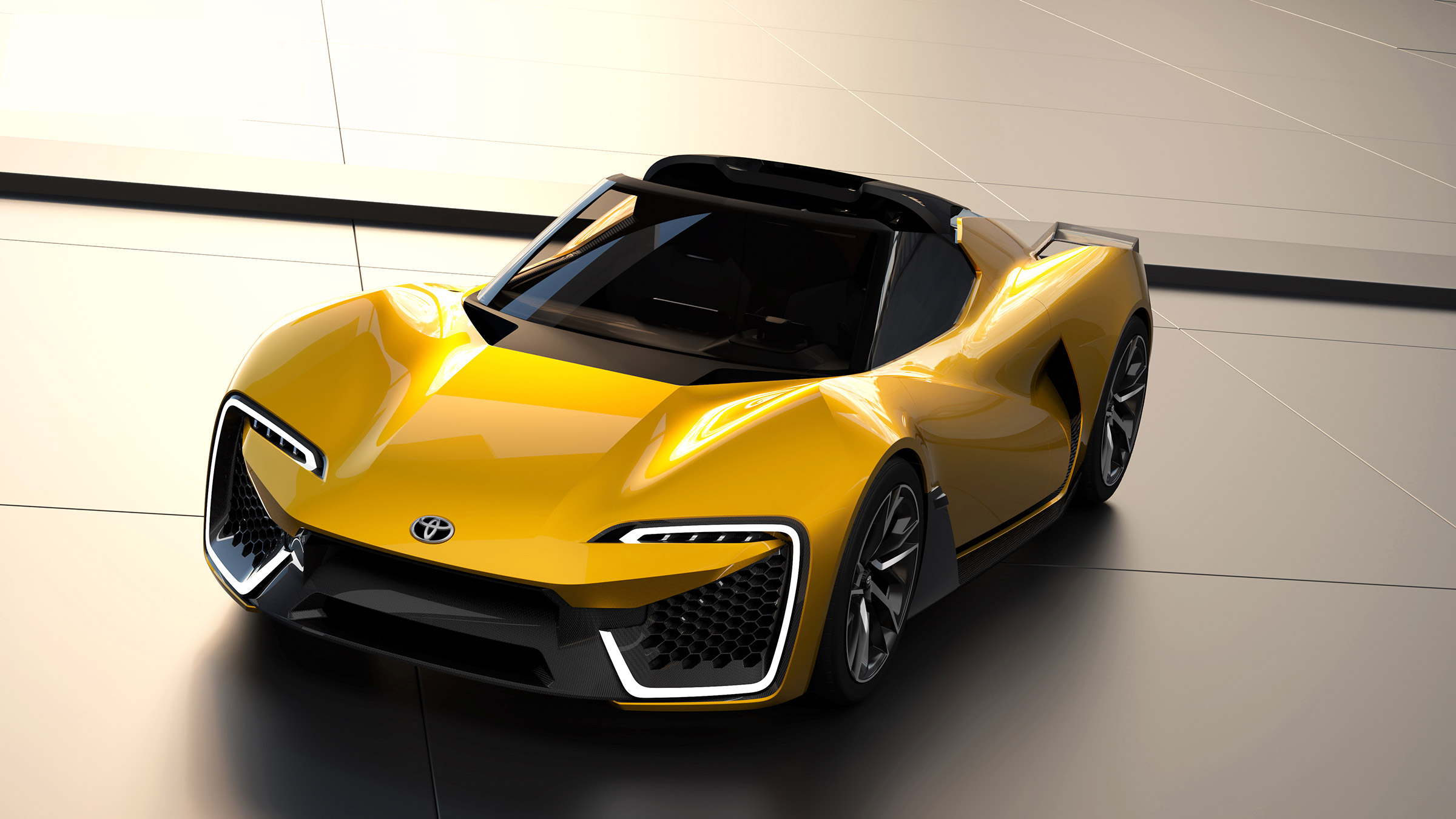 Toyota EV range – sports car