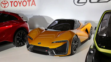 Toyota EV range – sports car