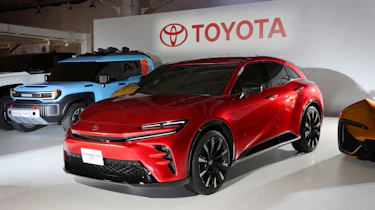 Toyota EV range – crossover