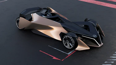 Nissan Ariya Single Seater Concept – top quarter