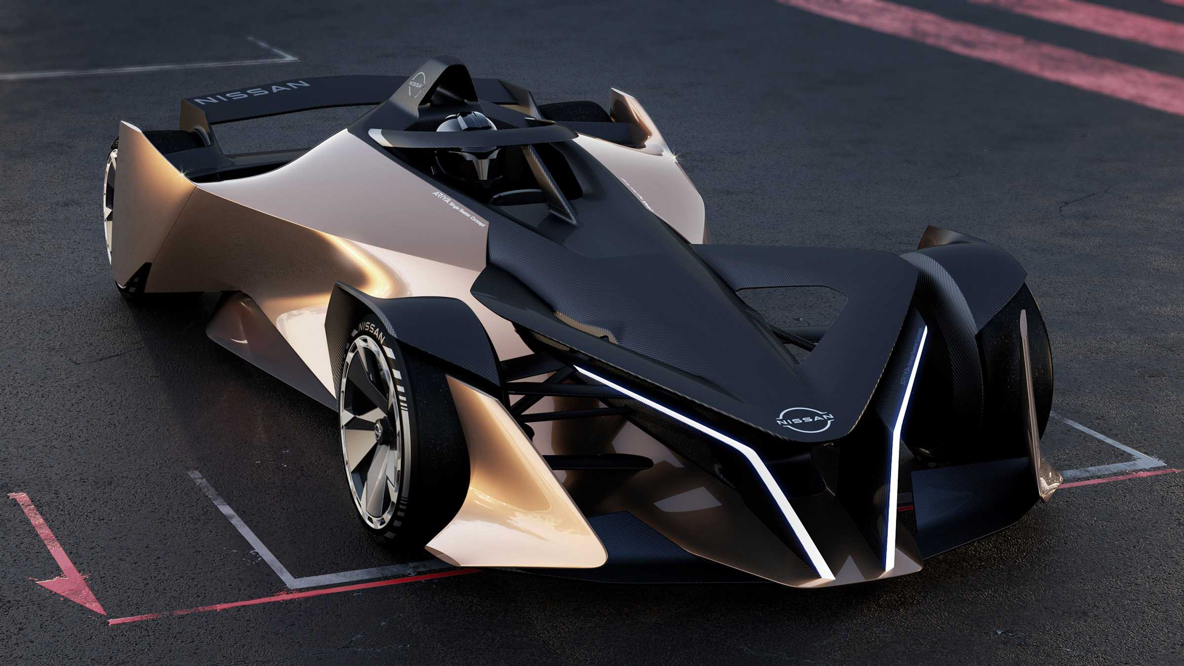 Nissan Ariya Single Seater Concept – front