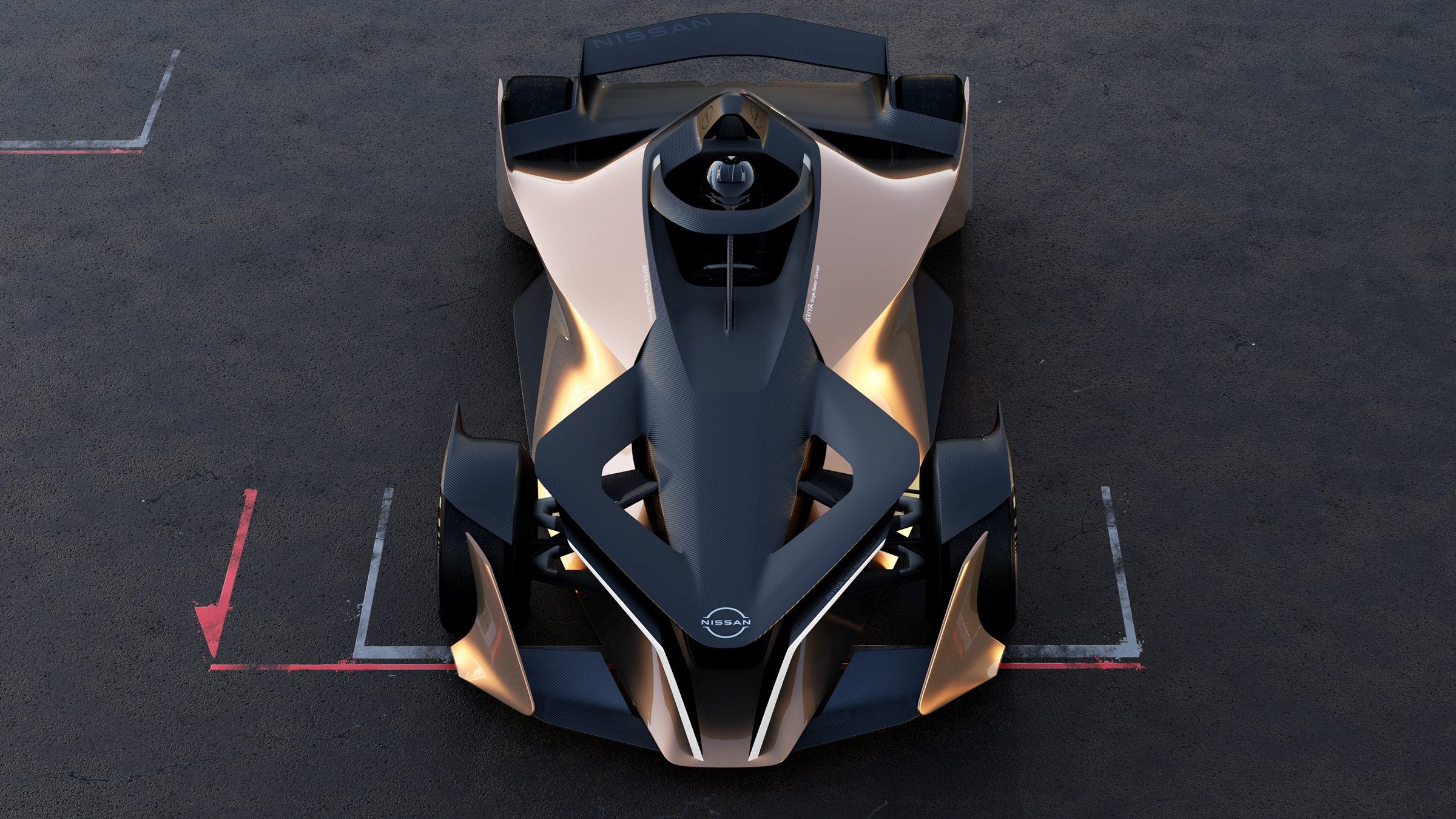 Nissan Ariya Single Seater Concept – tail