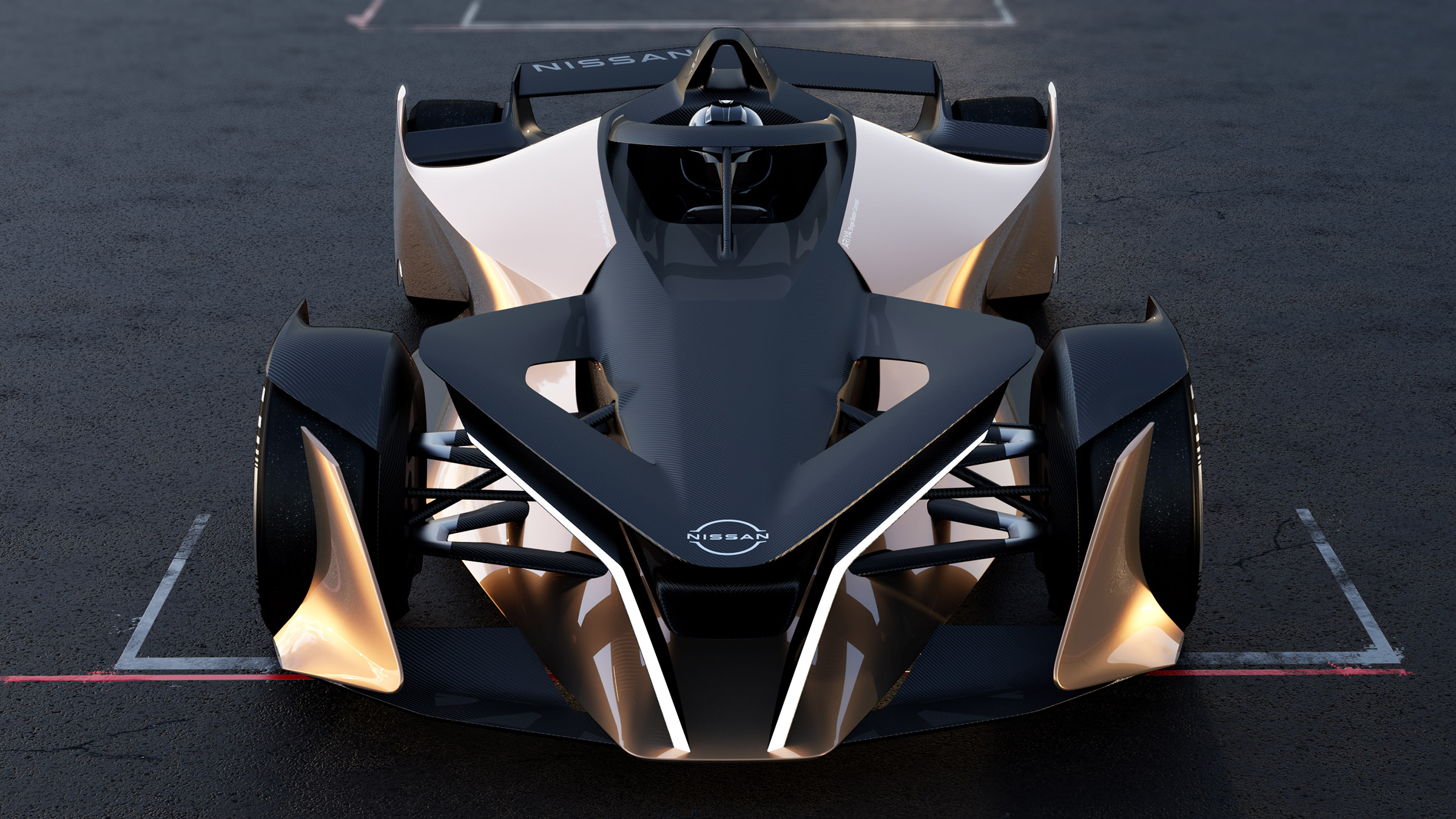Nissan Ariya Single Seater Concept – nose