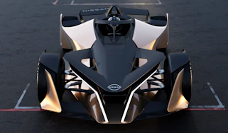 Nissan Ariya Single Seater Concept – nose