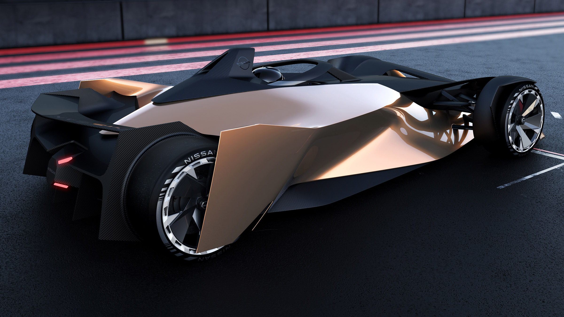 Nissan Ariya Single Seater Concept – rear