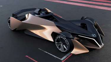 Nissan Ariya Single Seater Concept – front quarter 2