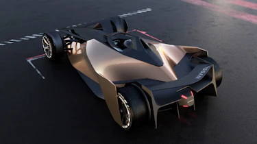 Nissan Ariya Single Seater Concept – rear quarter