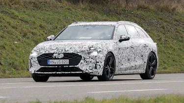 Audi A4 Avant prototype – front quarter