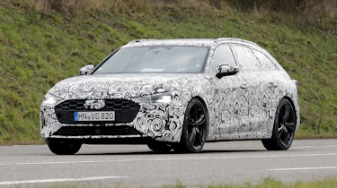 Audi A4 Avant prototype – front quarter